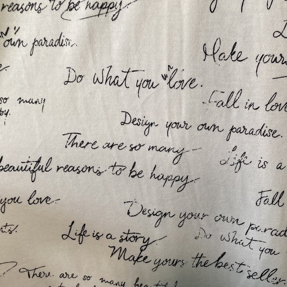 Sleeveless Top, Inspirational notes - Picture 2 of 7